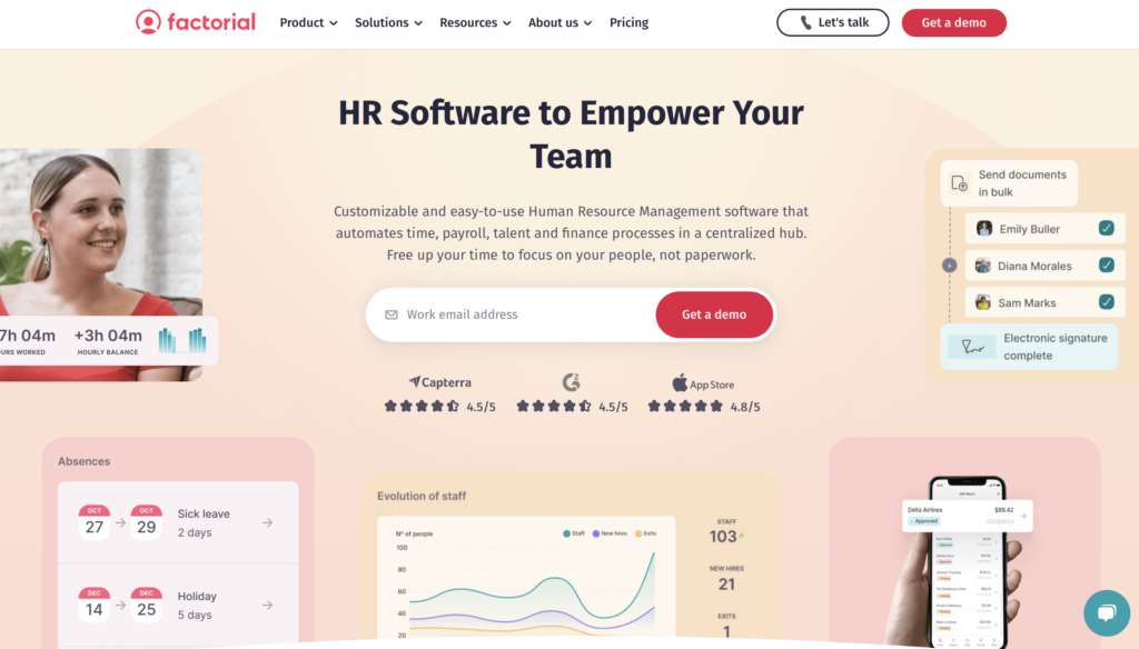 Factorial HR Software for Real-Time Analytics