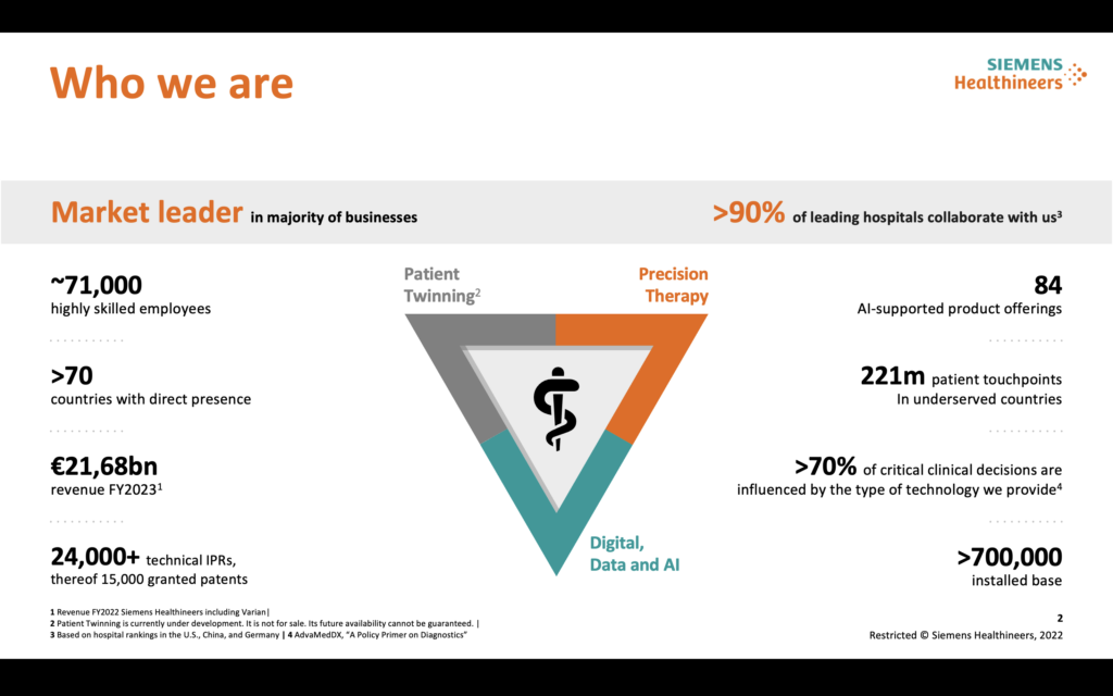 Siemens Healhineers Company Overview